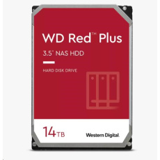 BAZAR - WD RED PLUS NAS WD140EFGX 14TB SATAIII/600 512MB cache, 210MB/s CMR