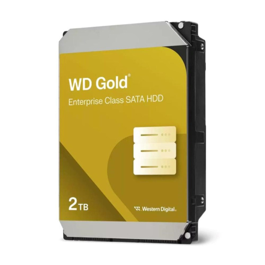 WD GOLD WD2000FRYZ 2TB, SATA III 3.5", 128MB 7200RPM, 200MB/s, CMR, Enterprise WD GOLD WD2000FRYZ 2TB, SATA III 3.5", 128MB 7200RPM, 200MB/s, CMR, Enterprise