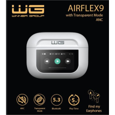 WG - Bluetooth sluchátka WG AirFlex 9 / Avatar / white