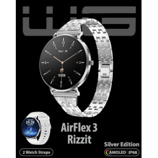 WG - Chytré hodinky AirFlex3 Rizz It / Silver Edition