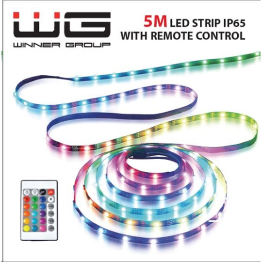 WG - LED pásek WG14 / 5 metrů / ovladač / IP 65