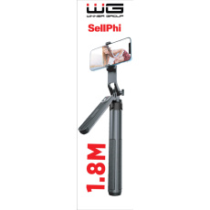 WG - Selfie tyč + tripod + teleskopický GoPro stojan / WG7 SellPhi / black