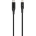 WG - Datový kabel Lightning MFi na Type-C, 1 metr, 3A, černá
