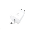 WG - Síťová nabíječka GaN 1x USB-C, PD 25W, PPS, white