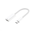 WG - Adaptér USB-C (male) na Lightning (female), bílá