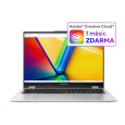 ASUS NTB Vivobook Flip (TN3604YA-MC031W), R7-7730U, 16" 1920 x 1200, 16GB, 512GB SSD, Radeon Vega 7, W11 Home, Silver