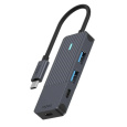 RAPOO rozbočovač UCH-4003, USB-C na USB-A & USB-C