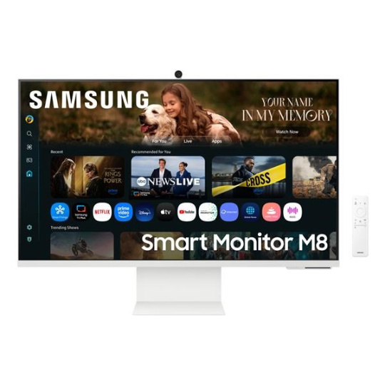 BAZAR - #SAMSUNG MT LED LCD 32" Smart Monitor M8 (M80F) VA, UHD, 60hz, 4ms, hdmi, usb-c, speaker, pivot - Poškozený obal BAZAR - #SAMSUNG MT LED LCD 32" Smart Monitor M8 (M80F) VA, UHD, 60hz, 4ms, hdmi, usb-c, speaker, pivot - Poškozený obal