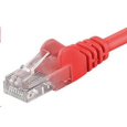 PremiumCord Patch kabel UTP RJ45-RJ45 CAT6 0.5m červená