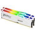 KINGSTON DIMM DDR5 32GB (Kit of 2) 5600MT/s CL36 FURY Beast Bílá RGB EXPO