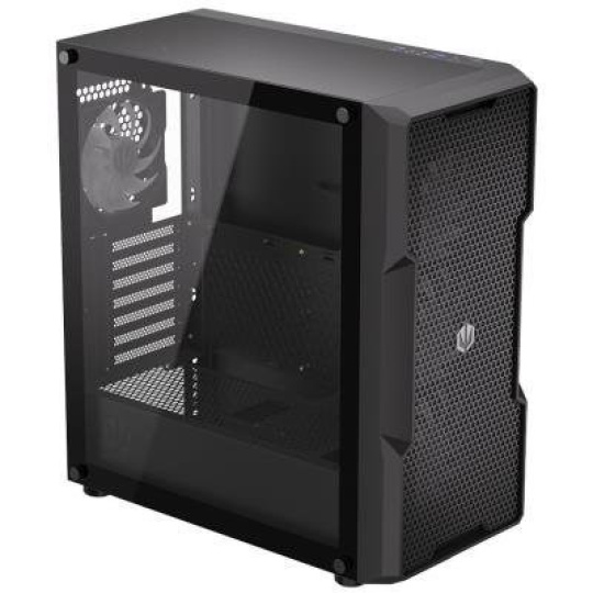 BAZAR - Endorfy skříň Regnum 400 ARGB / ATX / 4x120mm ARGB / 2xUSB / prosklená bočnice / černá, Poškozený obal