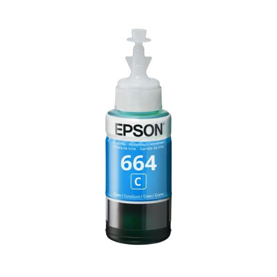 BAZAR - EPSON ink bar T6642 Cyan ink container 70ml pro L100/L200/L550/L1300/L355/365 - poškozený obal