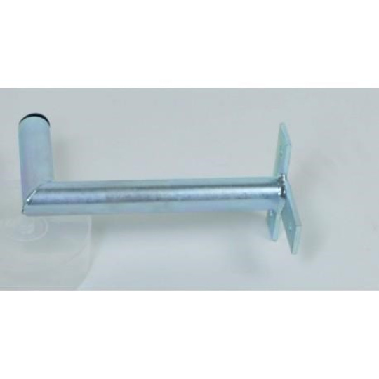 Držák antény na zeď, tvar T mini, galvanický zinek, délka 25cm