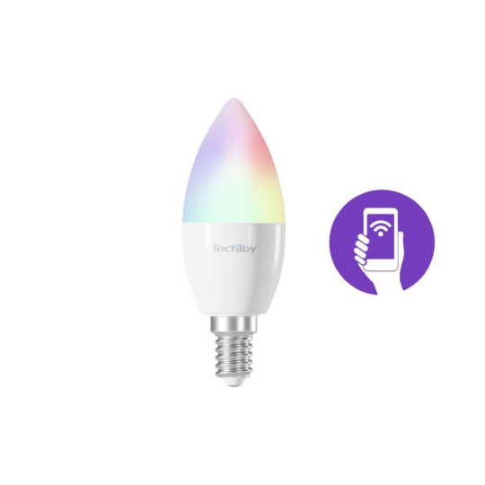 TechToy Smart Bulb RGB 4,4W E14 3pcs set