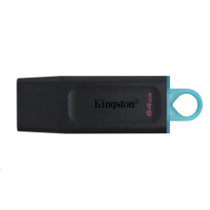 Kingston Flash Disk 64GB USB3.2 Gen 1 DataTraveler Exodia (Black + Teal)