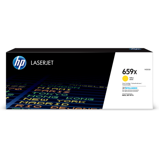 HP 659X  High Yield Yellow Original LaserJet Toner Cartridge (29,000 pages)