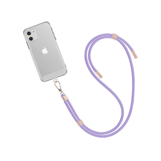 WG - Crossbody lace strap/transparent/violet WG - Crossbody lace strap/transparent/violet