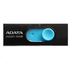 ADATA Flash Disk 32GB UV220, USB 2.0 Dash Drive, černá/modrá