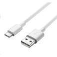 PremiumCord Kabel USB 3.1 C/M - USB 2.0 A/M, rychlé nabíjení proudem 3A, 50cm, bílá