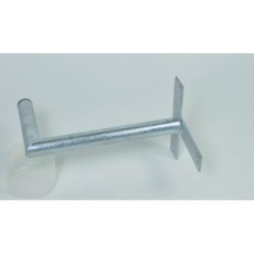 Držák antény na zeď, tvar T, žárový zinek, délka 35cm