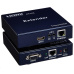 PremiumCord HDMI HDBaseT 4K extender na 100m, over IP, jeden vysílač na více přijímačů