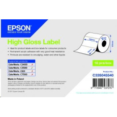 Epson label roll, normal paper, 102x76mm Epson label roll, normal paper, 102x76mm