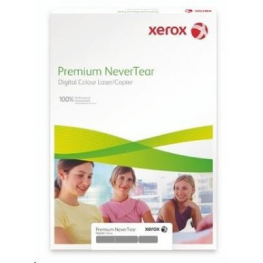 Xerox Premium Never Tear PNT 123 A4 - Tmavě Červená (170g, 100listů)