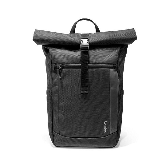 tomtoc Navigator - T61 Rolltop Backpack L, černá tomtoc Navigator - T61 Rolltop Backpack L, černá
