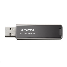 ADATA Flash Disk 32GB UV260, USB 2.0 , Kovový ,černá