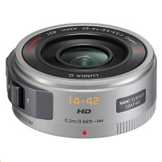 Panasonic LUMIX G X VARIO PZ 14-42mm F3,5-5,6 ASPH. POWER O.I.S. silver Panasonic LUMIX G X VARIO PZ 14-42mm F3,5-5,6 ASPH. POWER O.I.S. silver