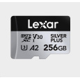 Lexar microSDXC Professional SILVER Plus UHS-I/U3/A2/4K R205/W150 (V30) 256GB