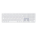 APPLE Magic Keyboard with Numeric Keypad Silver- International  Layout