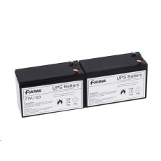 Baterie - FUKAWA FWU-123 sada baterií za APCRBC123 (12V/7Ah, 2ks)