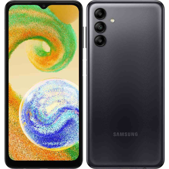 Samsung Galaxy A04s (A047), 3/32GB, LTE, černá, CZ distribuce