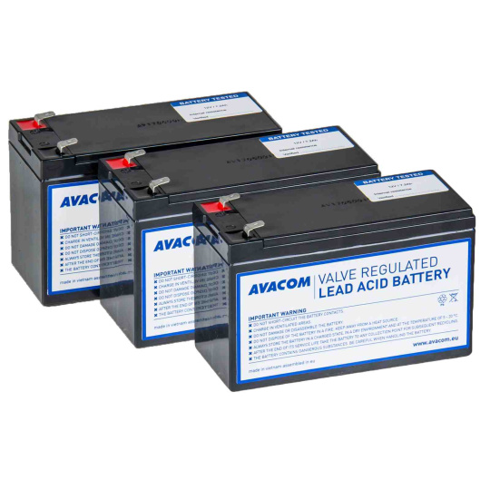 AVACOM AVA-RBP03-12072-KIT - baterie pro UPS CyberPower, EATON, Effekta, FSP Fortron, Legrand