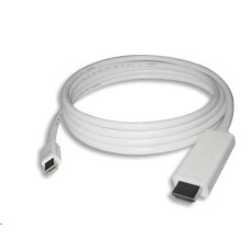 PREMIUMCORD Kabel Mini DisplayPort - HDMI 1m, bílý