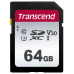 TRANSCEND SDXC karta 64GB 300S, UHS-I U3 V10 (R:100/W:25 MB/s)