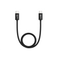WG - Datový kabel Type-C to Type-C / 1m / 3A / black