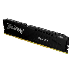 KINGSTON DIMM DDR5 16GB 5600MT/s CL40 FURY Beast Černá