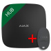 Ajax SET  Hub black + DÁREK ZDARMA  SpaceControl black