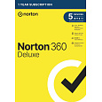 NORTON 360 DELUXE 50GB +VPN 1 uživatel pro 5 zařízení na 1 rok - ESD 1+1 (50%)