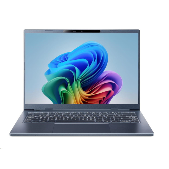 ACER NTB Aspire 14 AI (A14-11M-X6R7),X X1-26100 8C,14" 1920x1200,16GB,512GB SSD,Adreno,W11 Home,Steam Blue