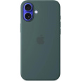 APPLE iPhone 16 Plus Silicone Case with MagSafe - Lake Green