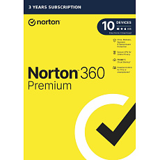 NORTON 360 PREMIUM 75GB +VPN 1 uživatel pro 10 zařízení na 3 roky ESD 1+1 (50%) NORTON 360 PREMIUM 75GB +VPN 1 uživatel pro 10 zařízení na 3 roky ESD 1+1 (50%)