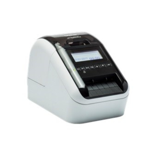 BROTHER tiskárna štítků QL-820NWB - 62mm, termotisk, USB, RS232, WIFI, LAN, Profi / po dokoupení DK-22251 tisk červeně /