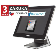 Virtuos AerPOS PP-9667CV, 17" LCD LED 350, i3, 4GB, 120GB SSD, Win 10 IoT. kapacitní, bezrámečkový