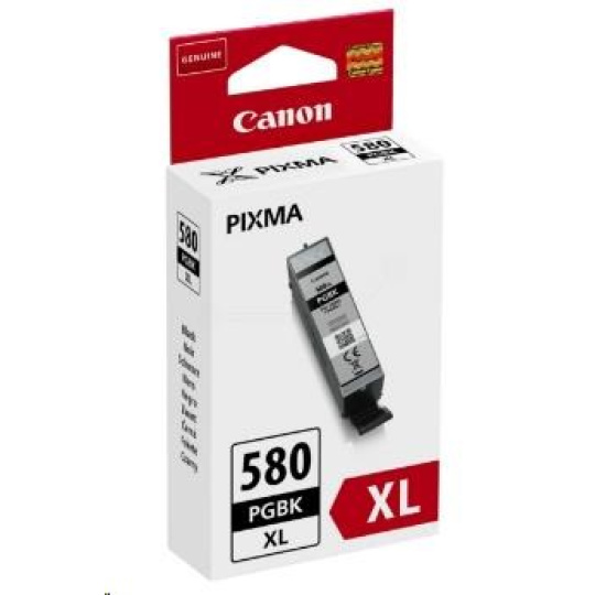 Canon CARTRIDGE PGI-580XL pigmentová černá pro PIXMA TS615x, TS625x,  TS635x, TR7550, TS815x (400 str.)