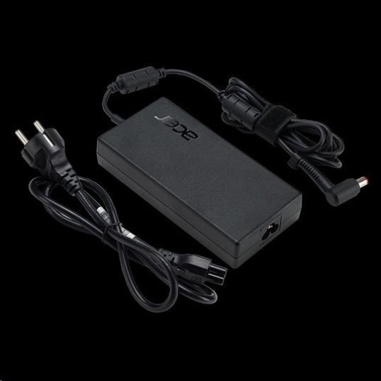 Acer Notebook Adapter 180W-19V 5,5PHY adapter, Black 1.8M EU power cord