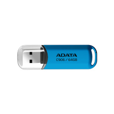 ADATA Flash Disk 64GB C906, USB 2.0, modrá