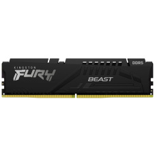 KINGSTON DIMM DDR5 32GB 6400MT/s CL32 ECC FURY Beast XMP Černá